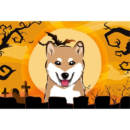 Carolines Treasures Halloween Shiba Inu Fabric Placemat BB1783PLMT